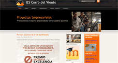 Desktop Screenshot of iescerrodelviento.com